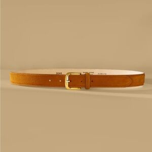 Suede Camel Belt